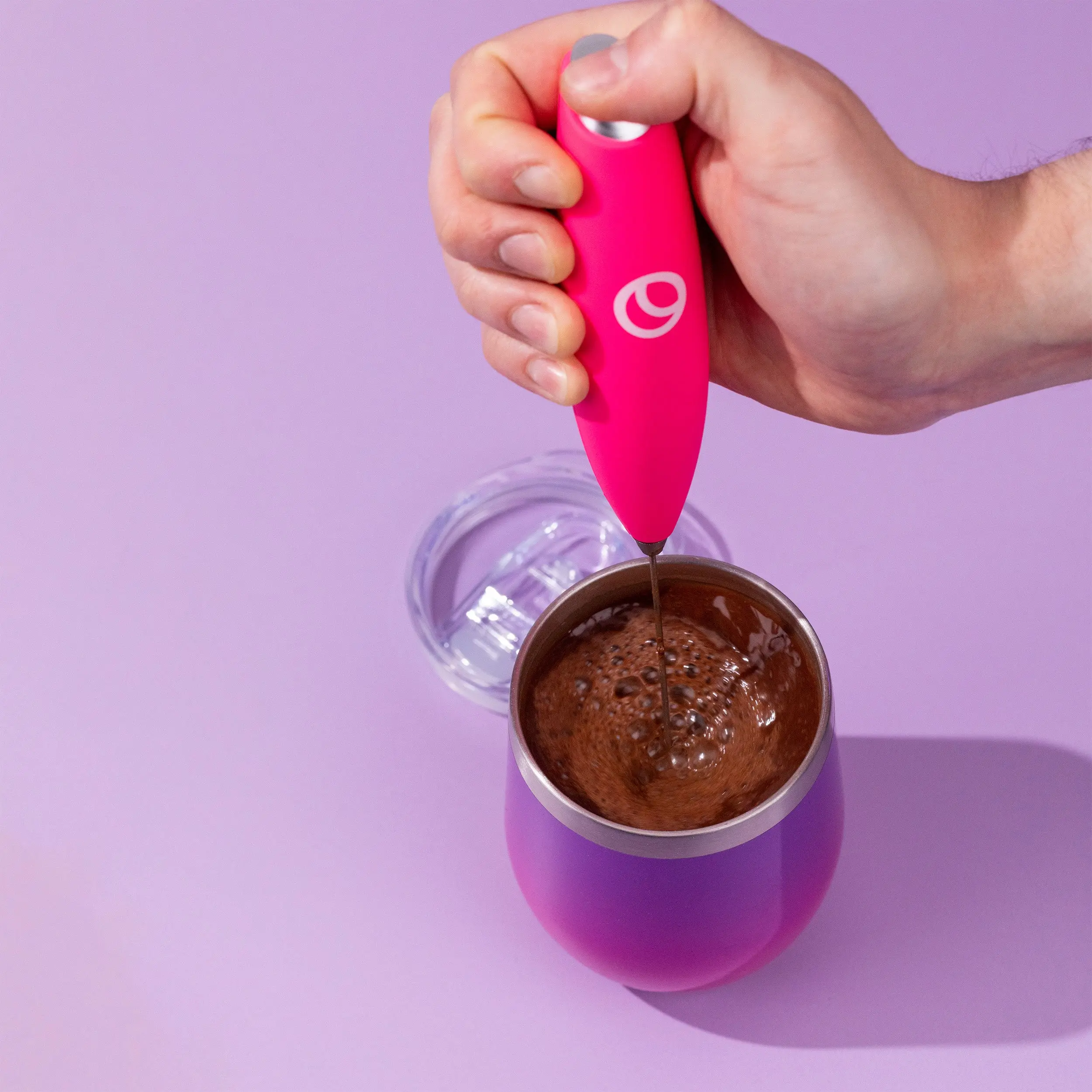 Fancy Pink Frother - Image 4